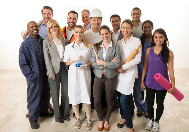 people standing together